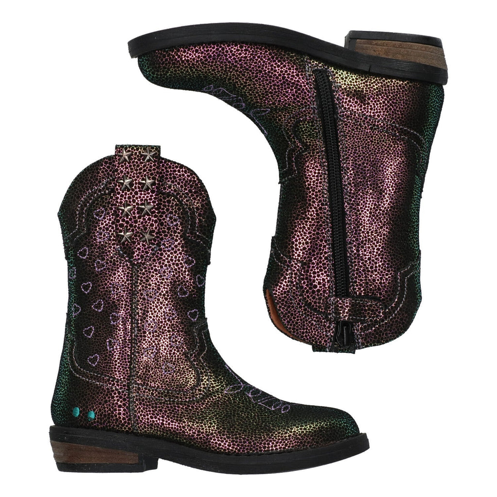 BunniesJR Romee Rodeo cowboy boots meisjes multicolor