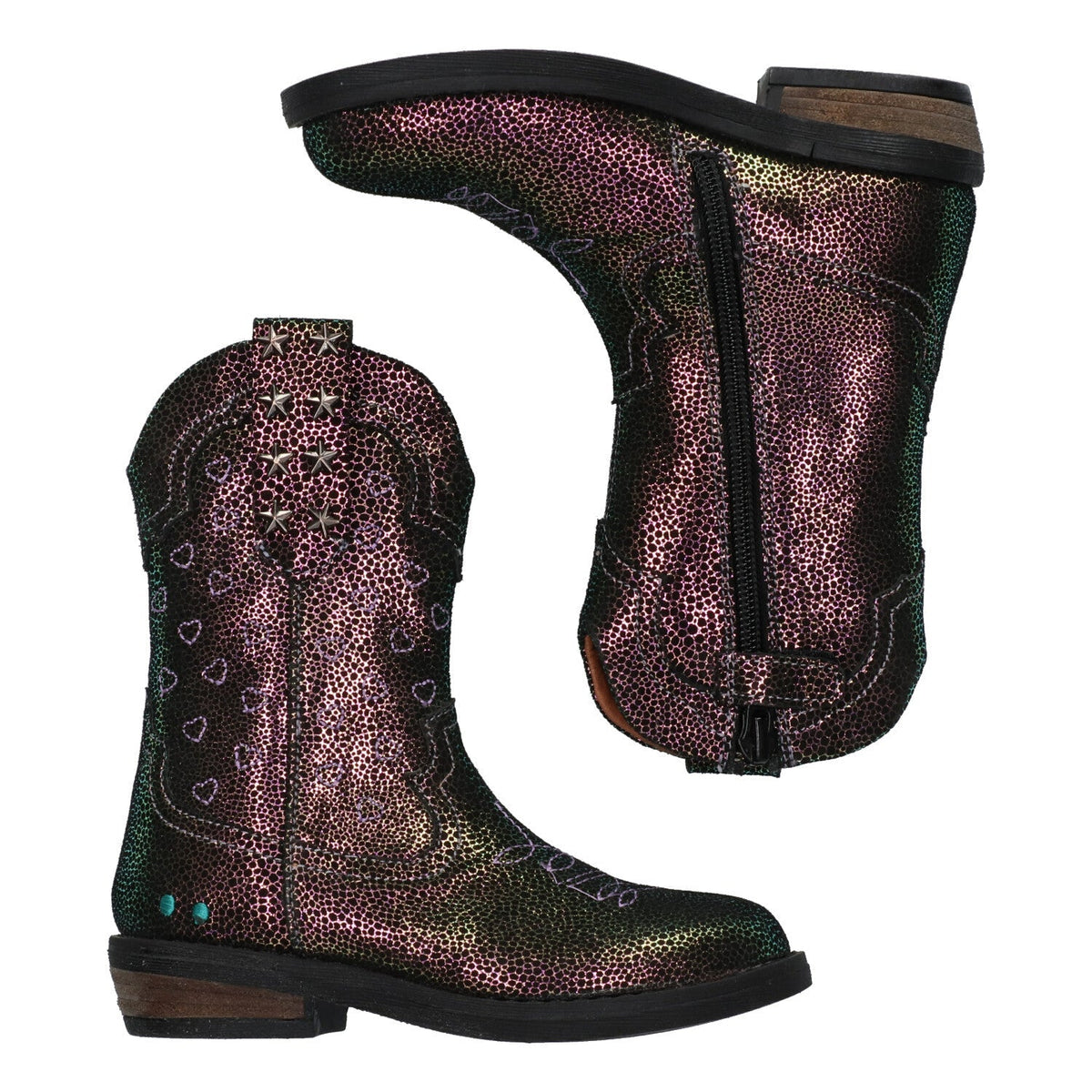 BunniesJR Romee Rodeo cowboy boots meisjes multicolor
