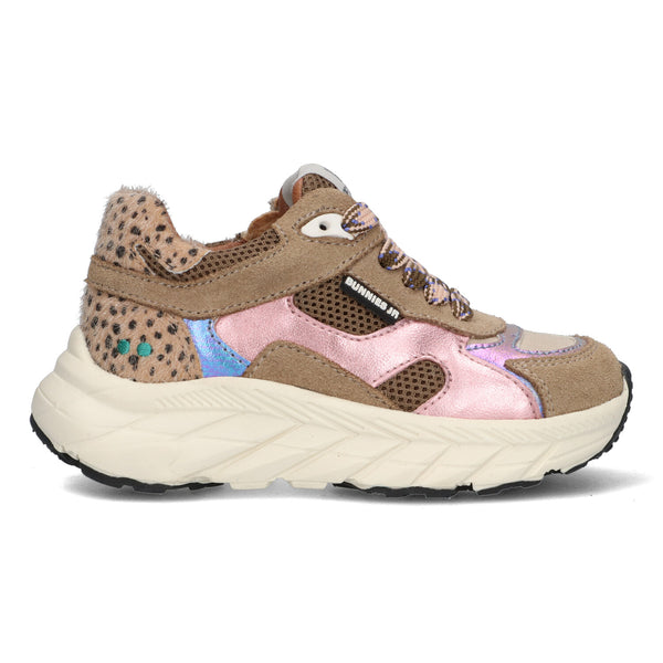 BunniesJR Reza Rush lage sneakers meisjes roze