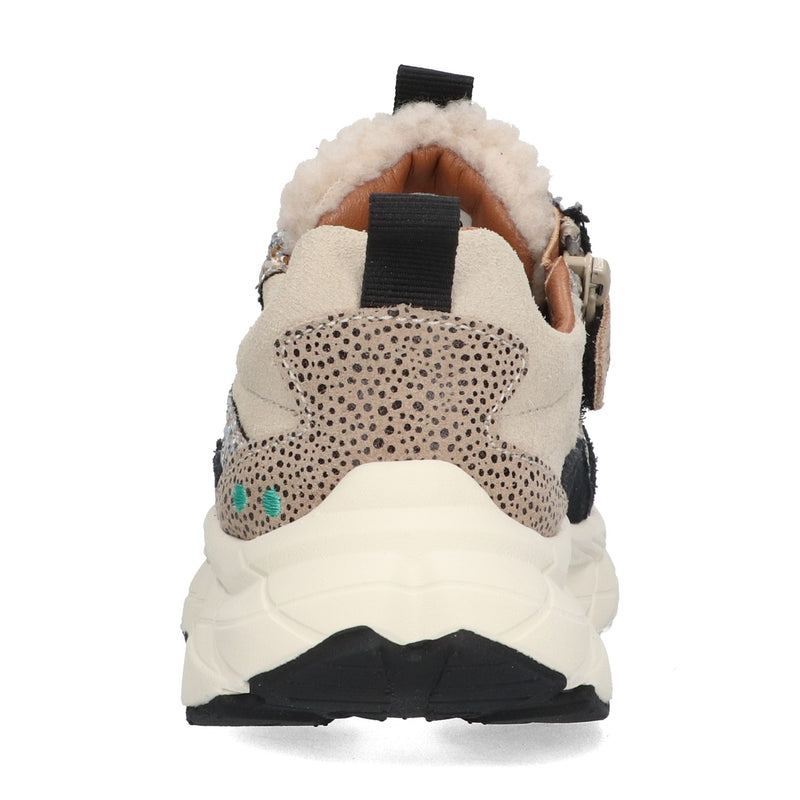 Roxy Rush Lage Sneakers Meisjes Zwart