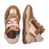 BunniesJR Cody Chunky meisjessneakers bruin