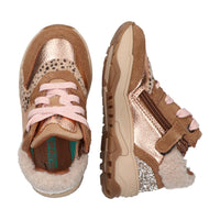 BunniesJR Cody Chunky meisjessneakers bruin