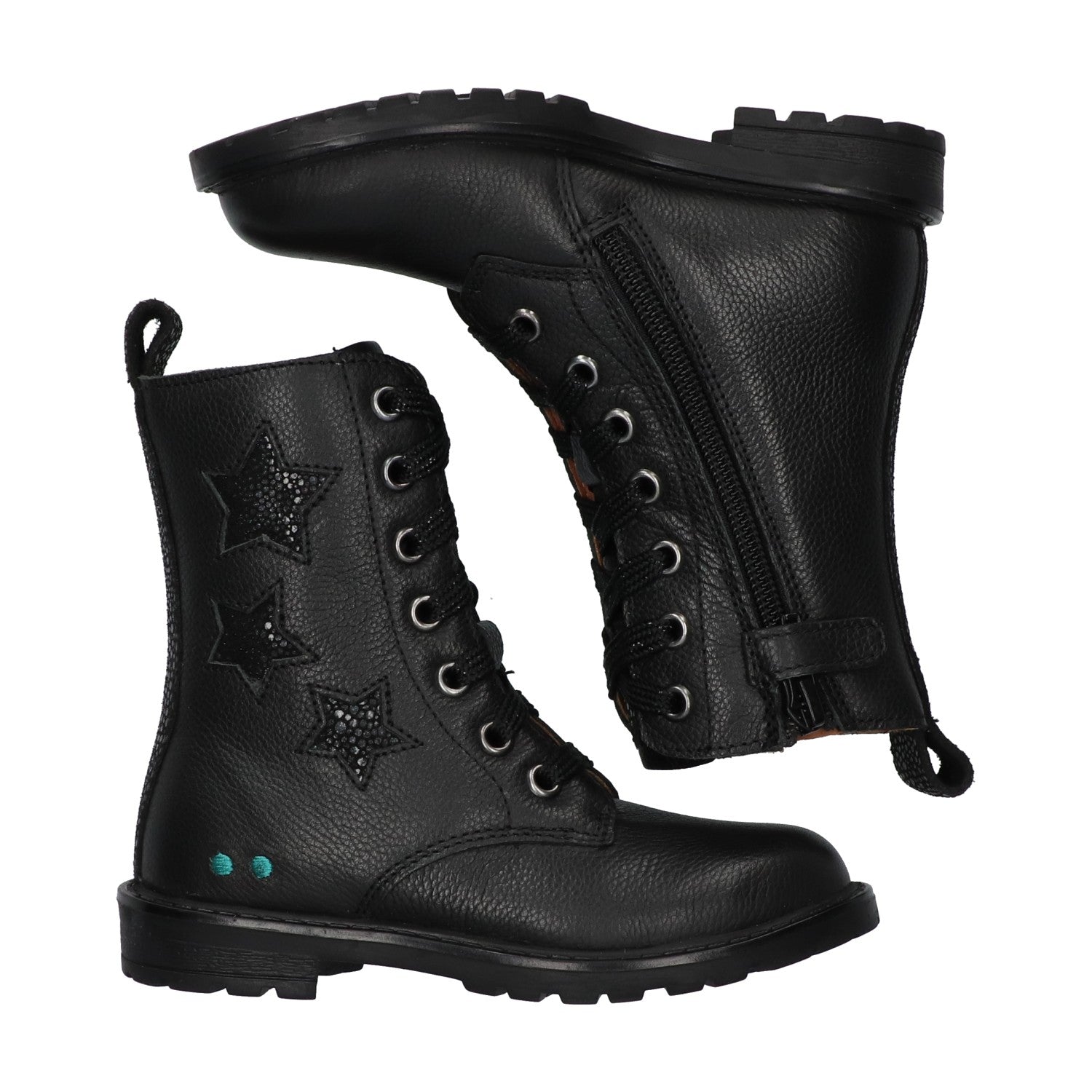 Hailee Happy Biker Boots Meisjes zwart