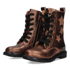 Hailee Happy Biker Boots Meisjes Bruin