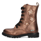 Hailee Happy Biker Boots Meisjes Bruin