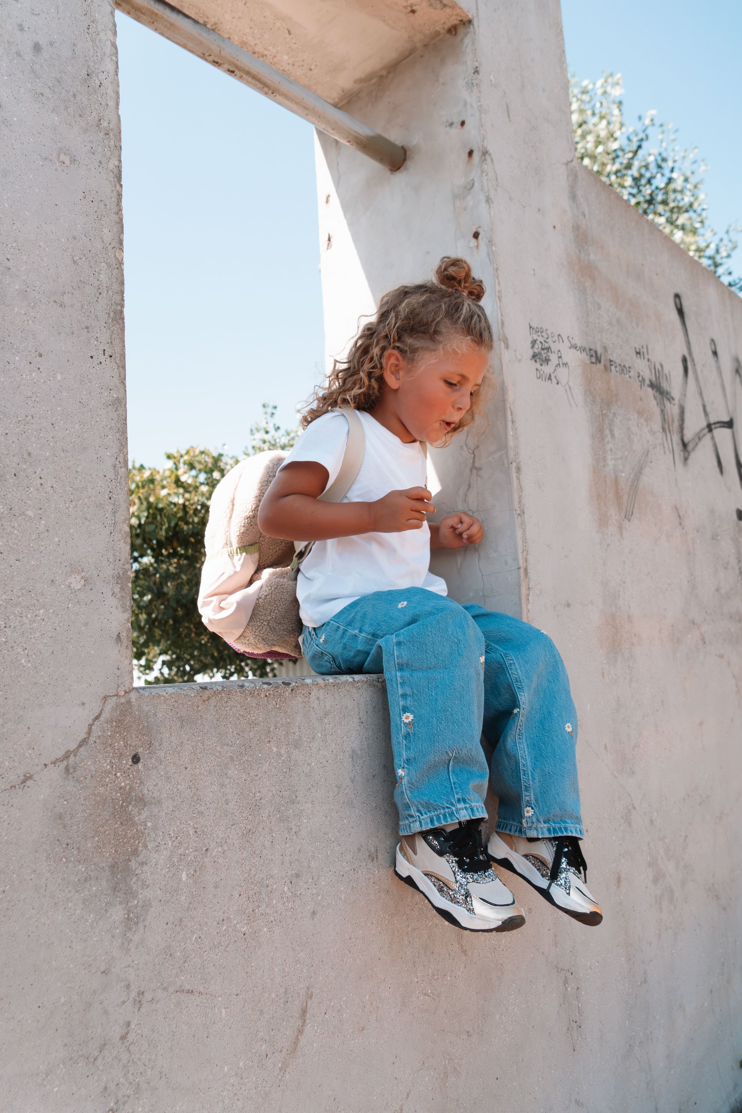 Ciske Chunky Lage Sneakers Meisjes Goud