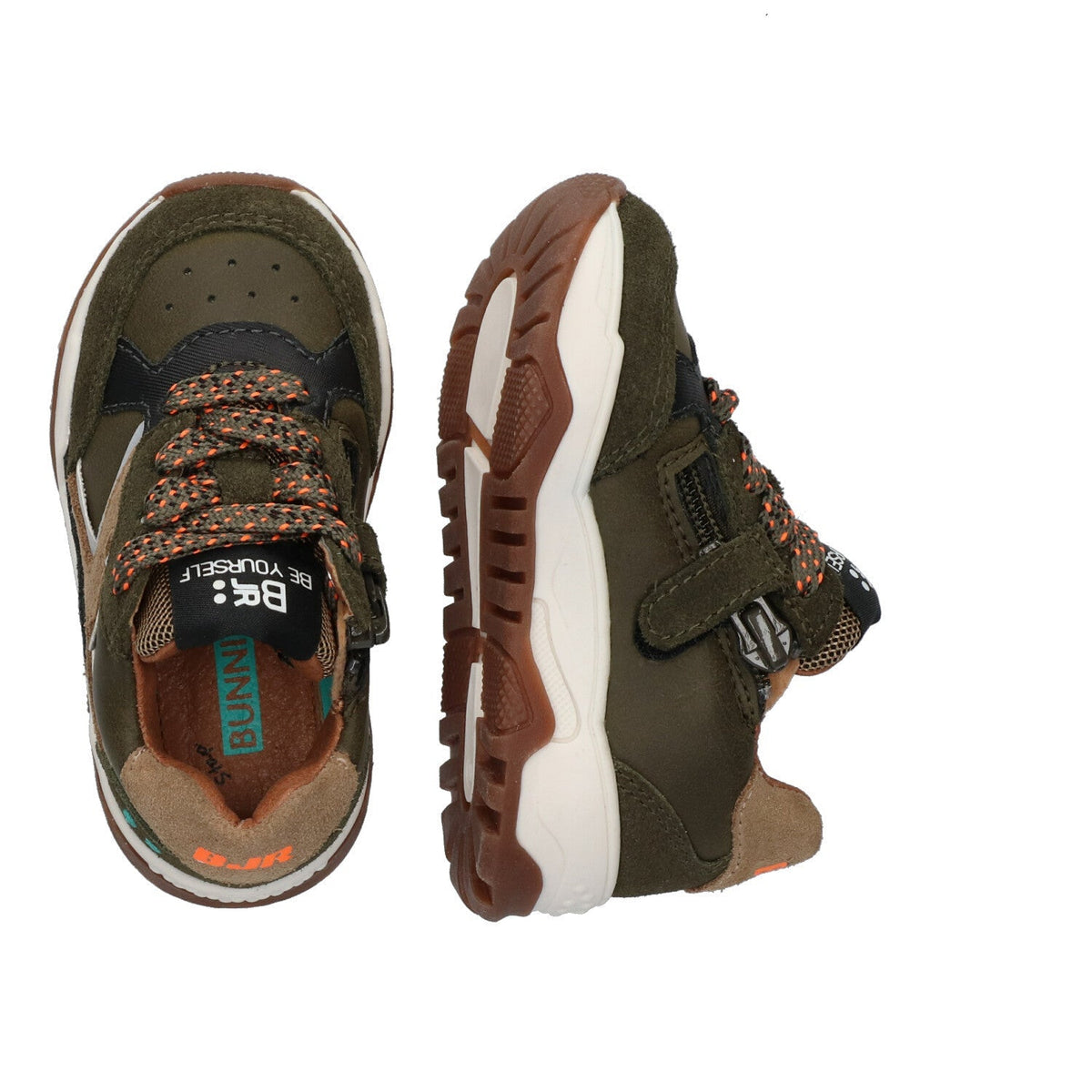 Cleo Chunky Lage Sneakers Groen