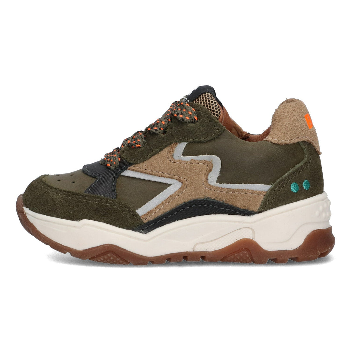 CLEO CHUNKY Jongens Sneakers Groen