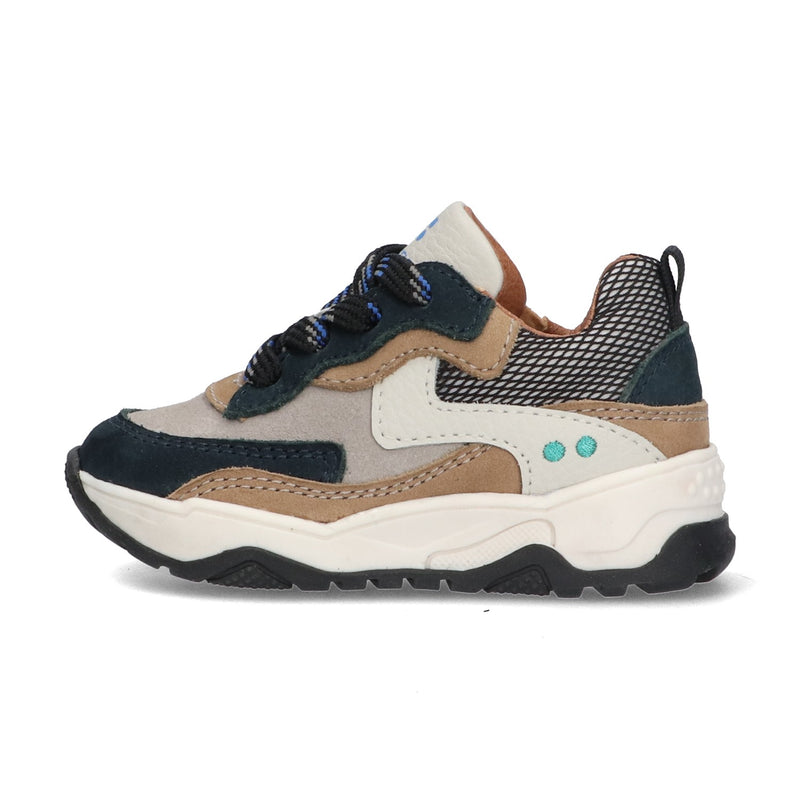 Cole Chunky Lage Sneakers Jongens Blauw