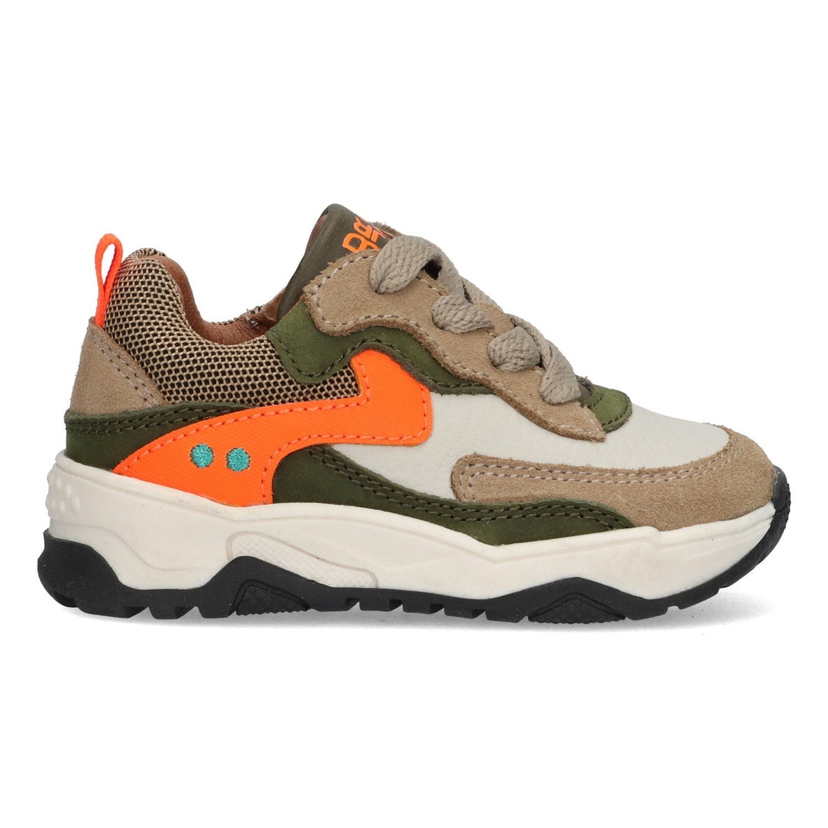 Cole Chunky Lage Sneakers Jongens Oranje