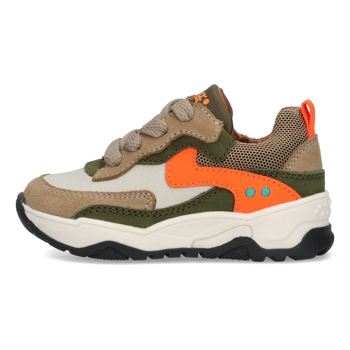 Cole Chunky Lage Sneakers Jongens Oranje