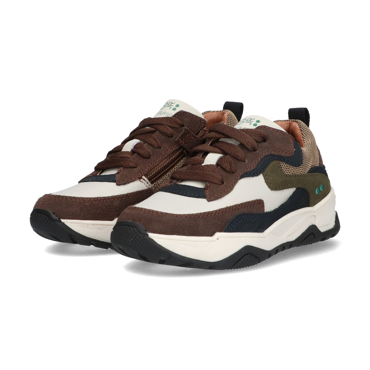 BunniesJR Cole Chunky jongenssneakers bruin