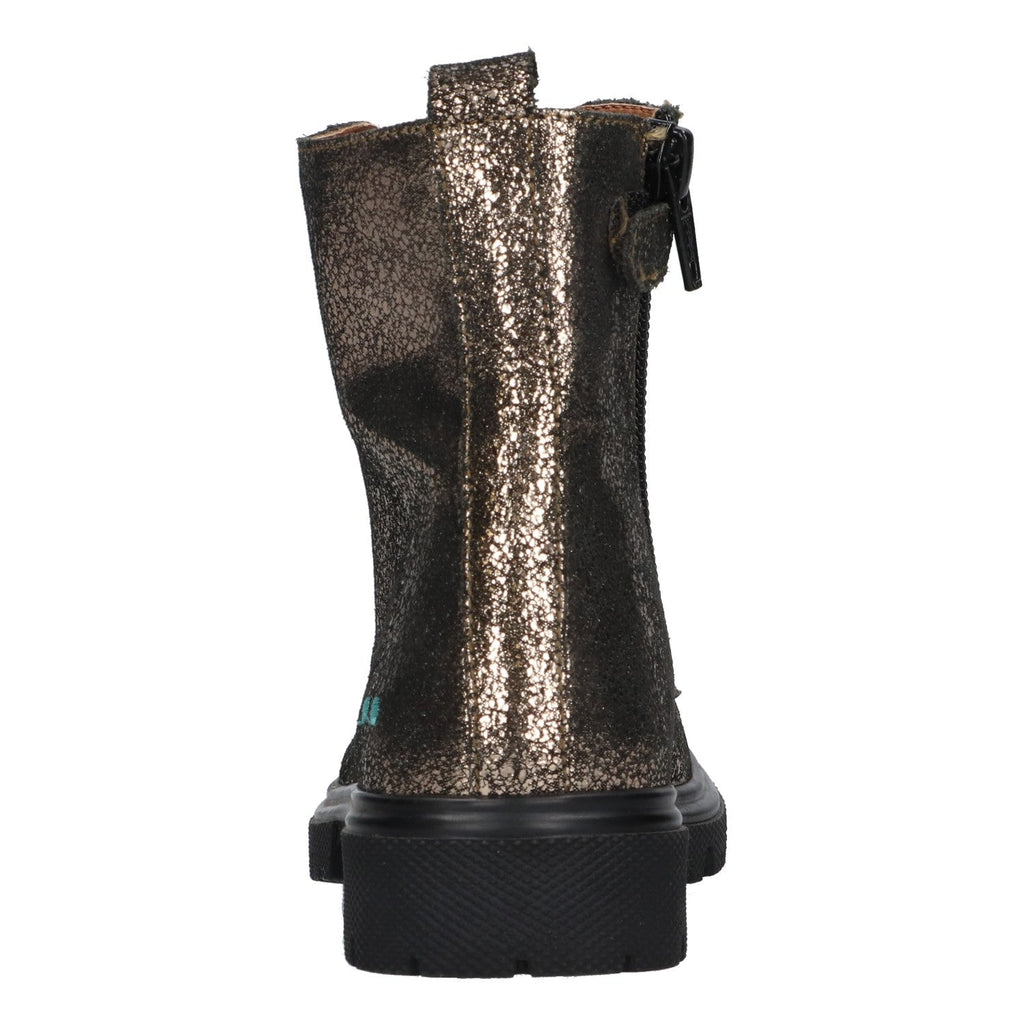 BunniesJR Saar Sterk biker boots meisjes grijs