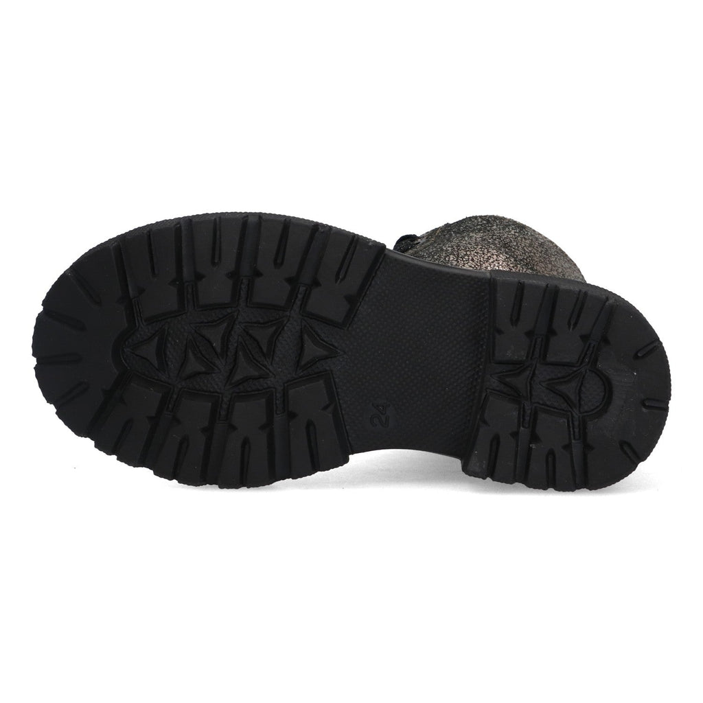 BunniesJR Saar Sterk biker boots meisjes grijs