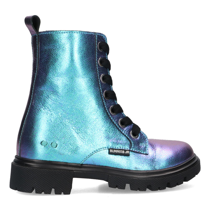 BunniesJR Saar Sterk biker boots meisjes blauw