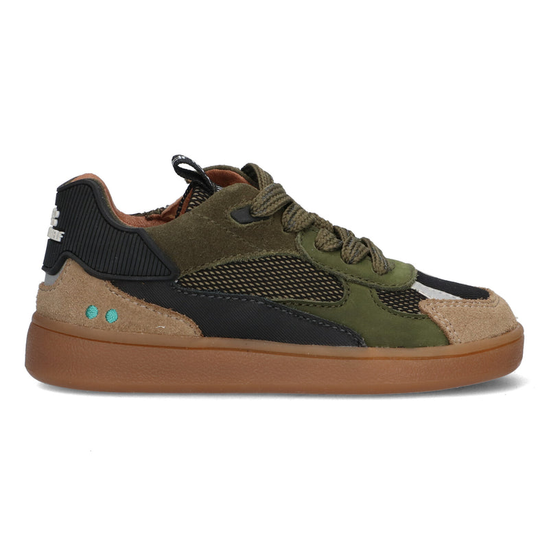 BunniesJR Sjors Sprinter lage sneakers jongens groen