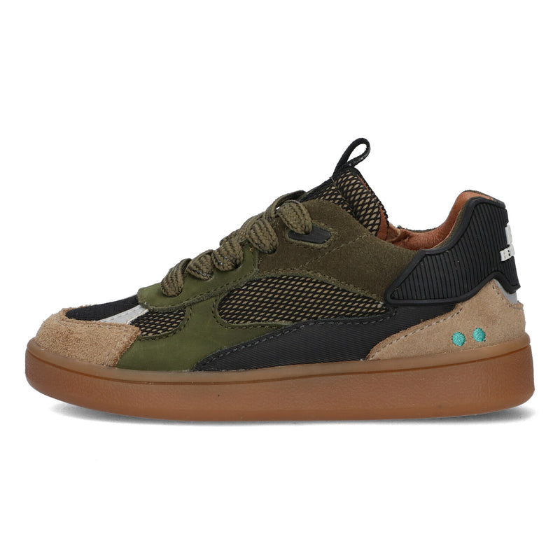 BunniesJR Sjors Sprinter lage sneakers jongens groen