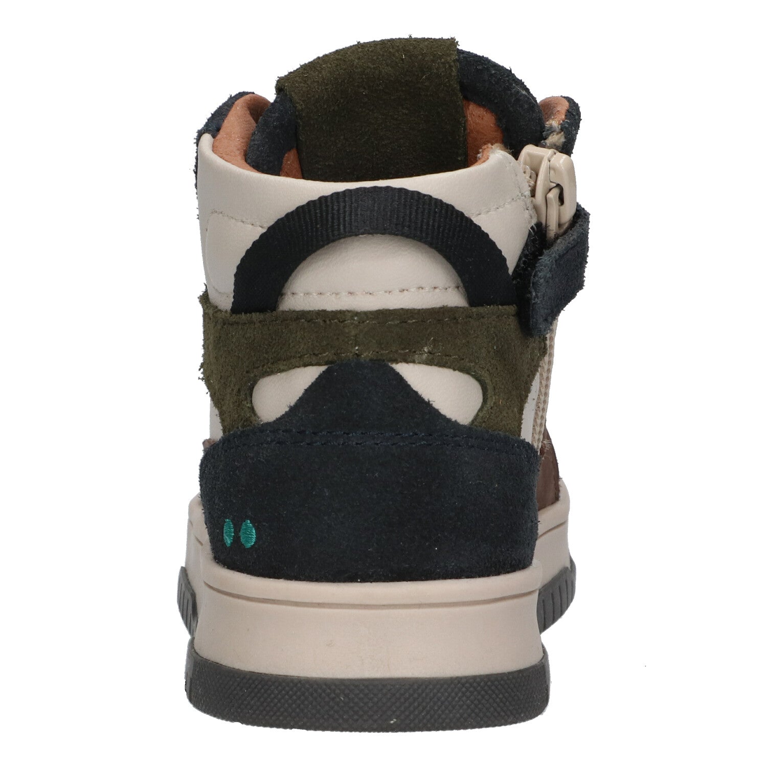 Billie Baas Hoge Sneakers Jongens Bruin