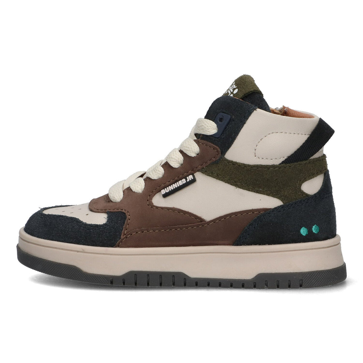 Billie Baas Hoge Sneakers Jongens Bruin