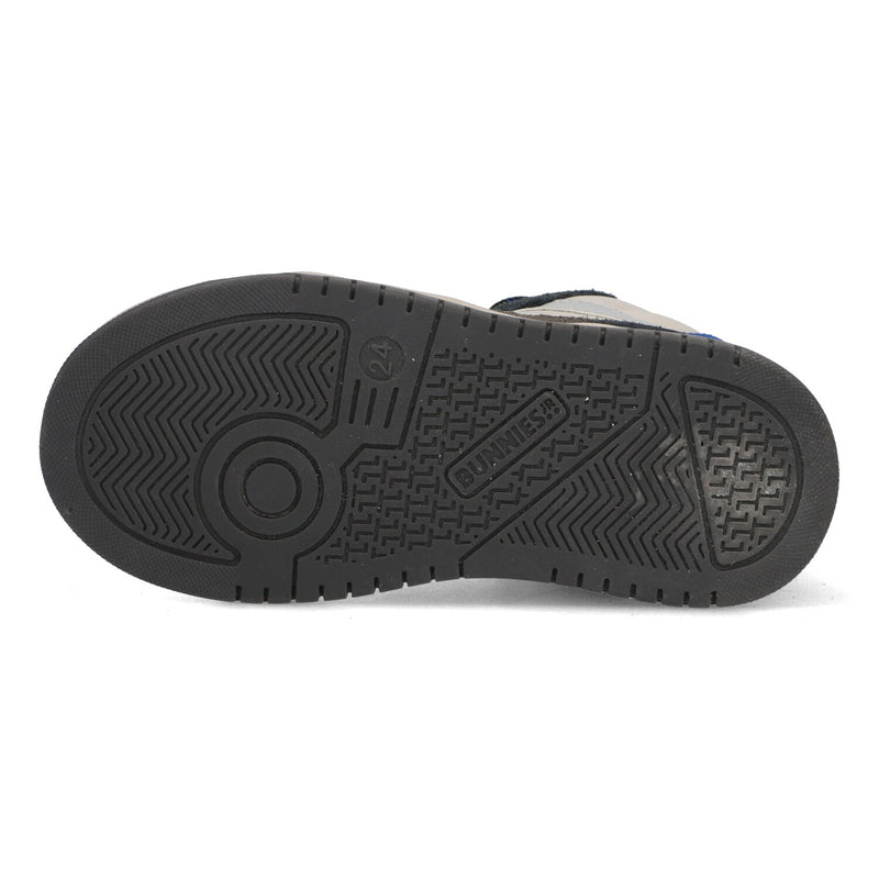 BunniesJR Billie Baas hoge sneakers jongens blauw