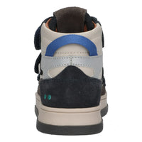 BunniesJR Benjamin Baas hoge sneakers jongens blauw