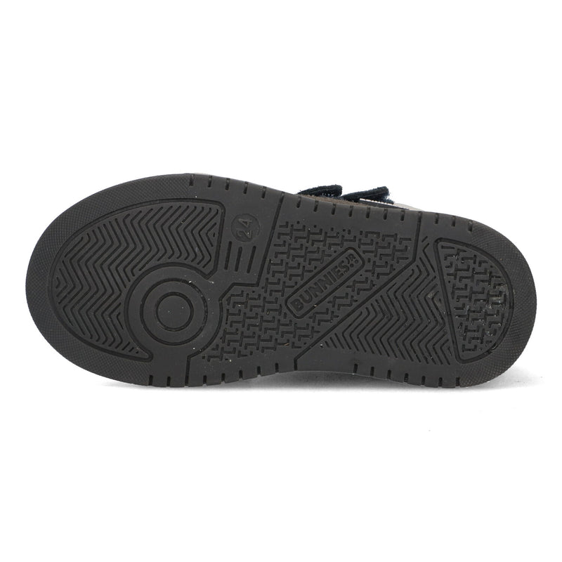 BunniesJR Benjamin Baas hoge sneakers jongens blauw