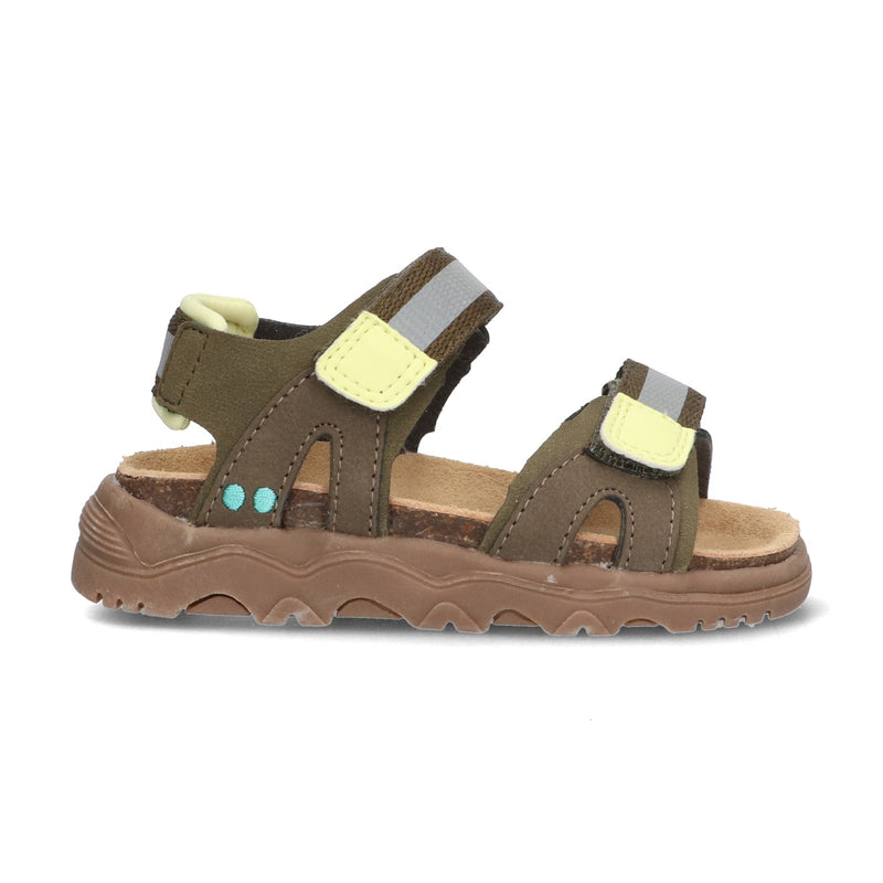 BunniesJR Robert Rock sandalen jongens groen