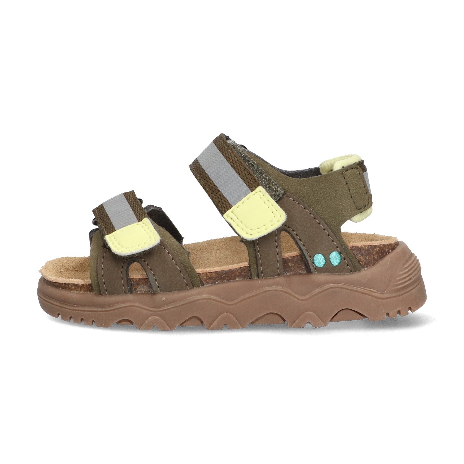 BunniesJR Robert Rock sandalen jongens groen