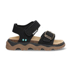 BunniesJR Raf Rock sandalen zwart jongens