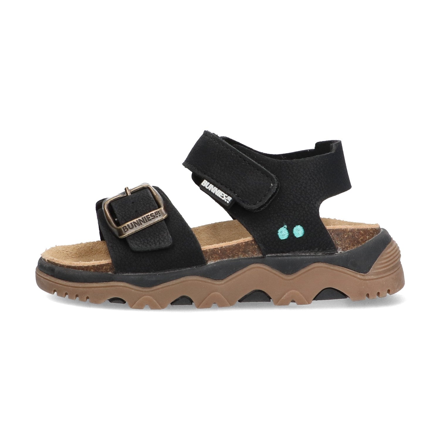 BunniesJR Raf Rock sandalen zwart jongens