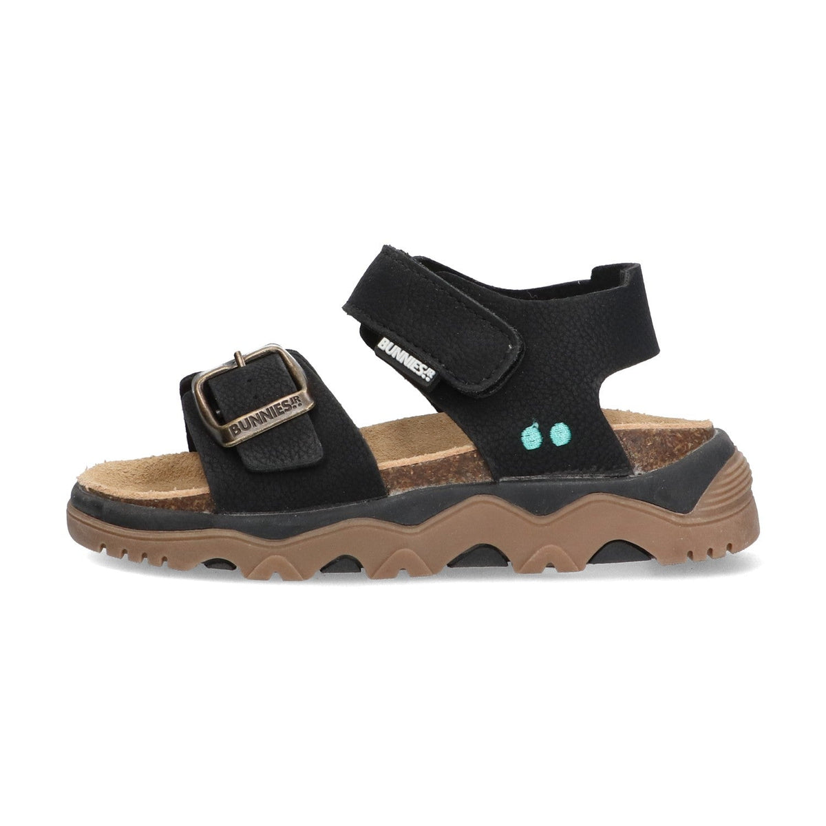 BunniesJR Raf Rock sandalen zwart jongens