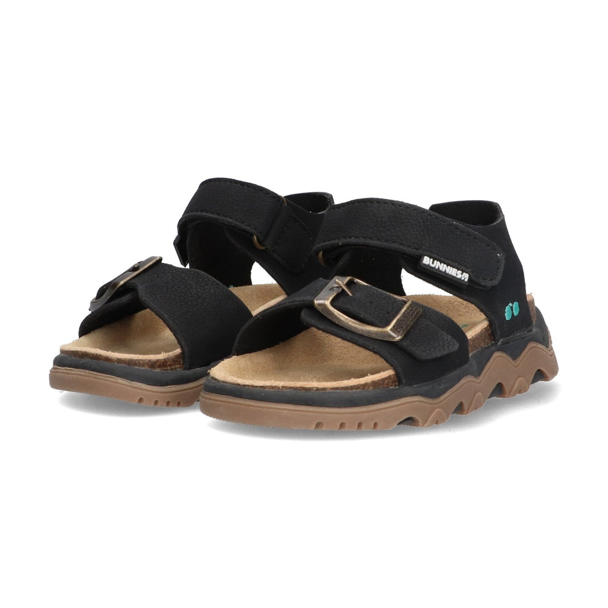 BunniesJR Raf Rock sandalen zwart jongens