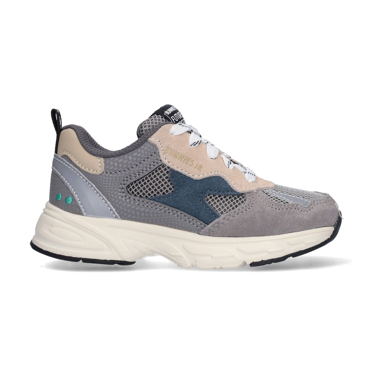 Daan Dash Lage Sneakers Jongens Grijs
