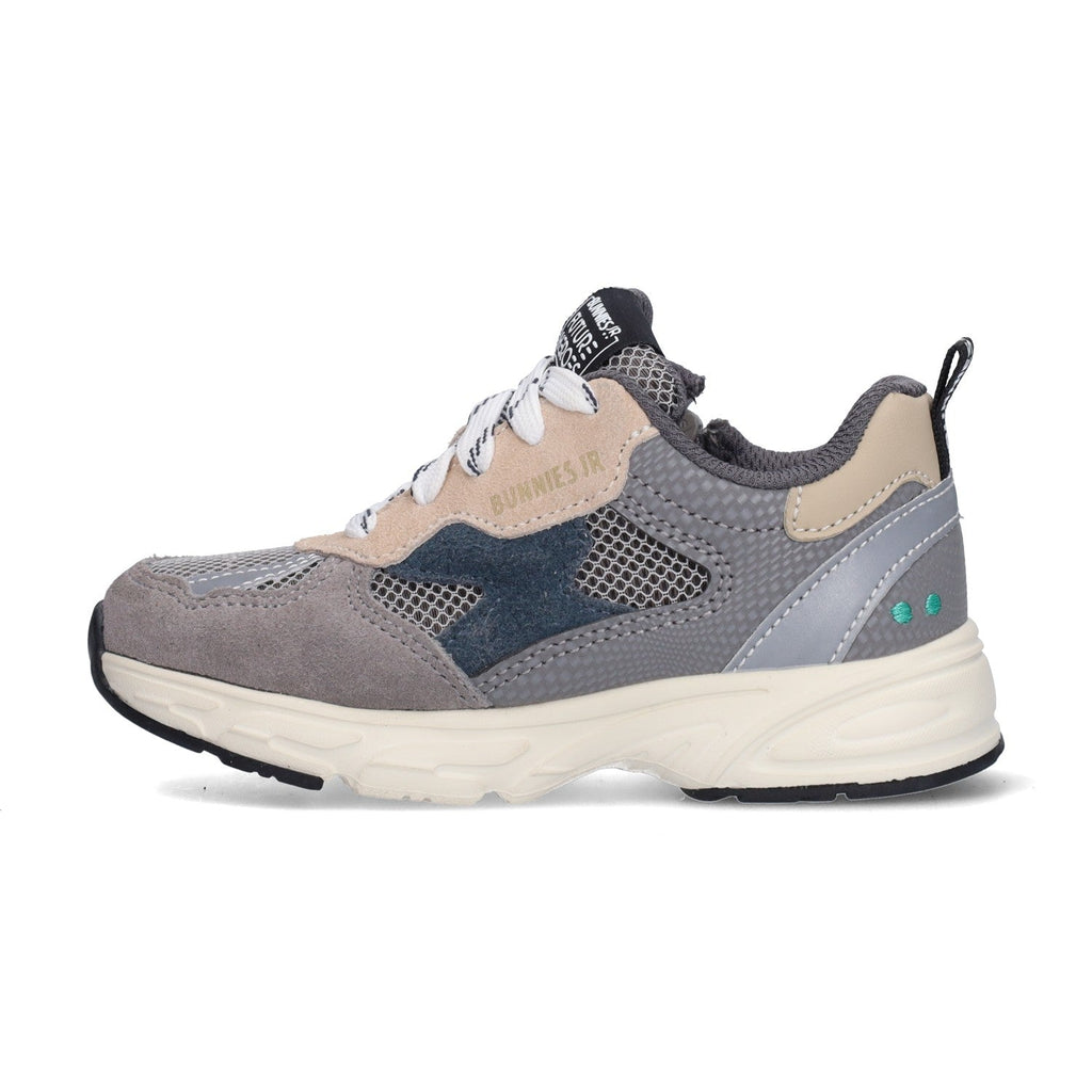 Daan Dash Lage Sneakers Jongens Grijs