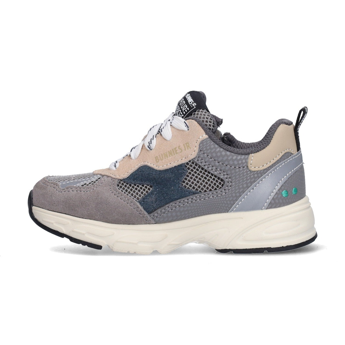 Daan Dash Lage Sneakers Jongens Grijs