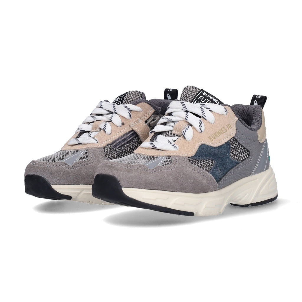 Daan Dash Lage Sneakers Jongens Grijs
