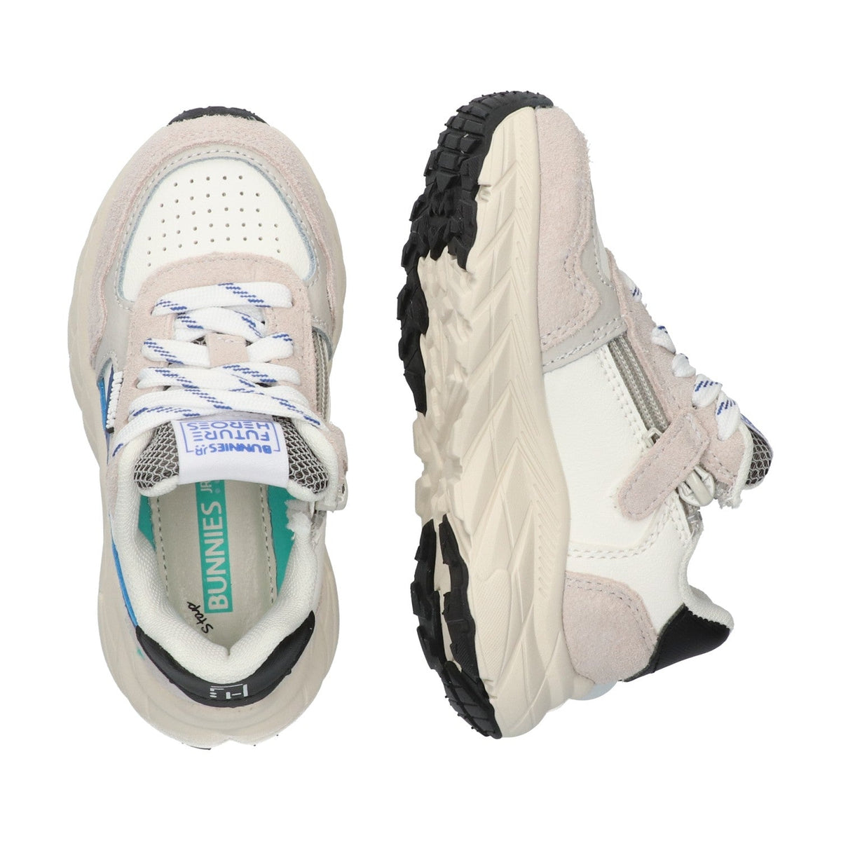 Rio Rush Lage Sneakers Jongens Blauw