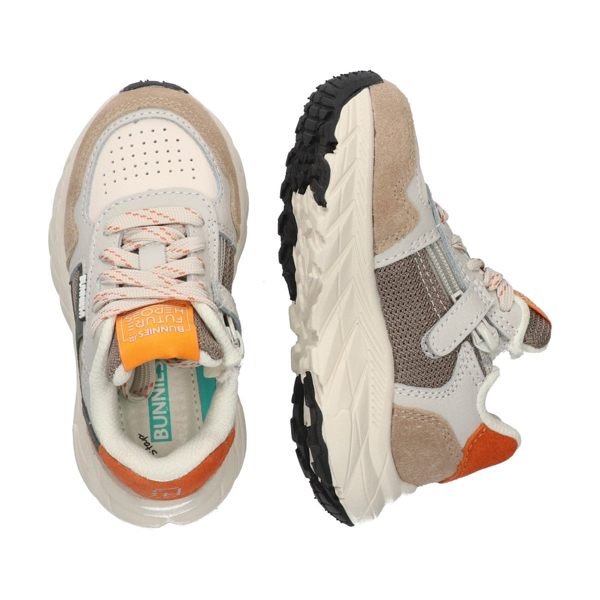 Rio Rush Lage Sneakers Jongens Grijs