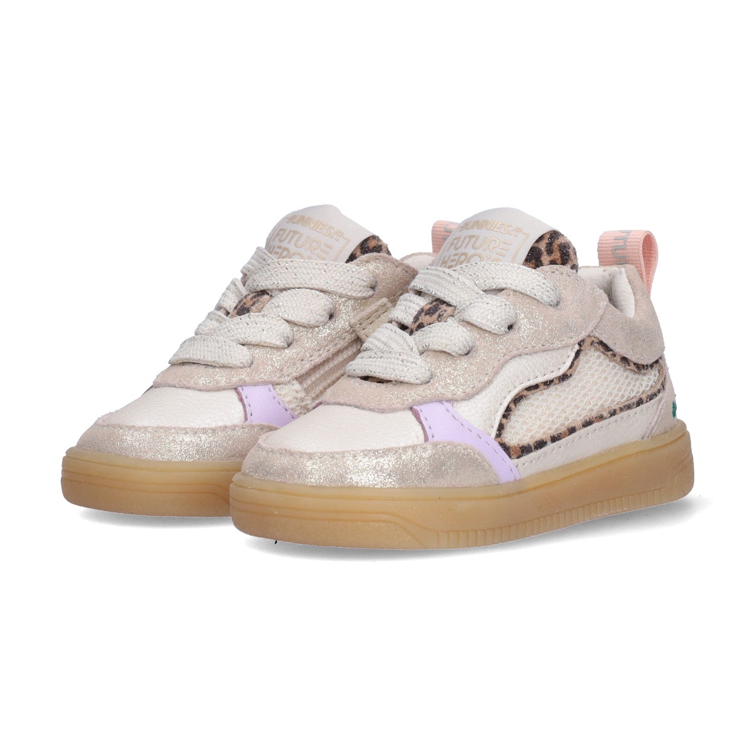 Maxime Mellow Lage Sneakers Meisjes Beige
