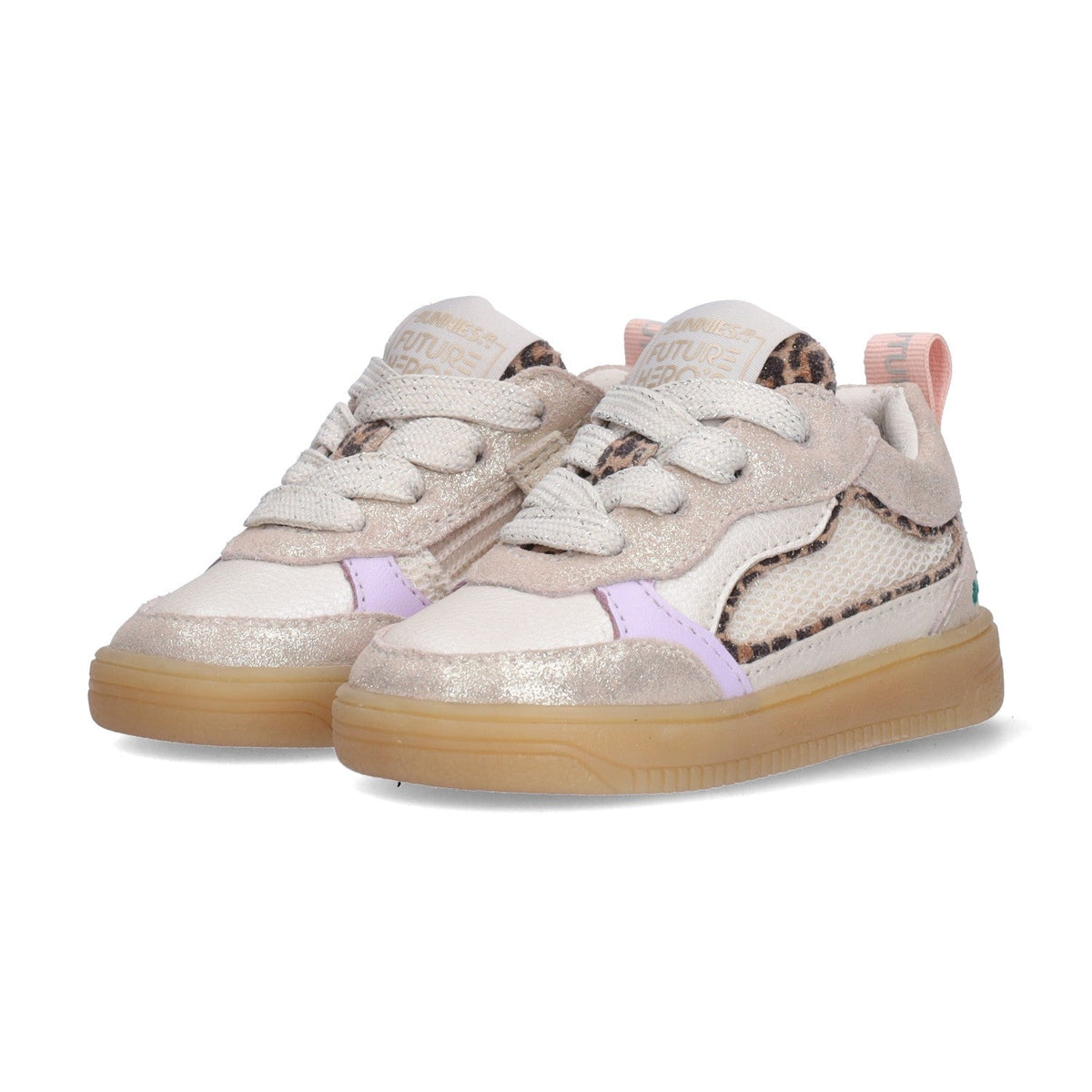 Maxime Mellow Lage Sneakers Meisjes Beige