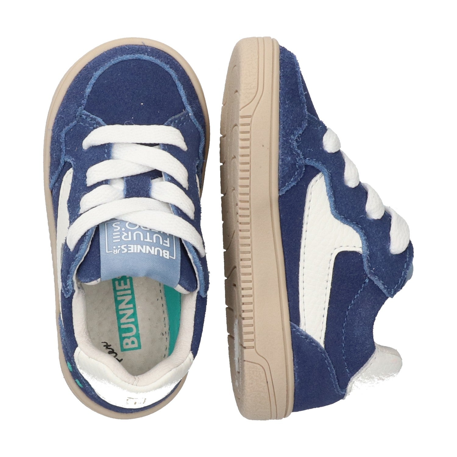 Morris Mellow Lage Sneakers Jongens Blauw