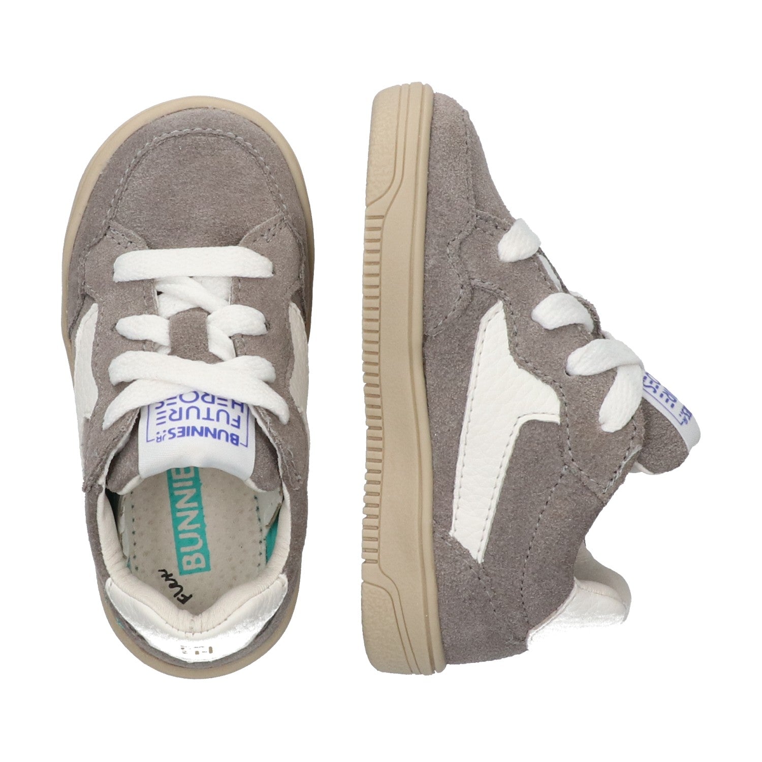 Morris Mellow Lage Sneakers Jongens Grijs