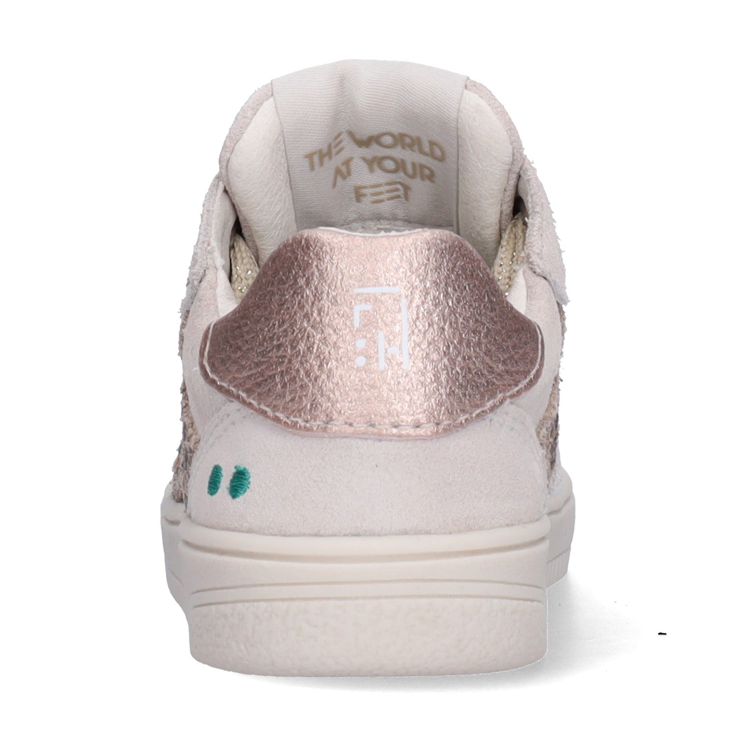 Monica Mellow Lage Sneakers Meisjes Beige