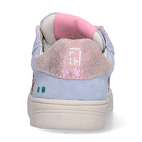 Monica Mellow Lage Sneakers Meisjes Blauw