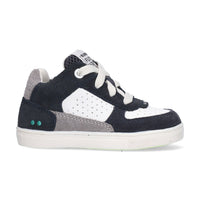 Loran Louw Lage Sneakers Jongens Blauw