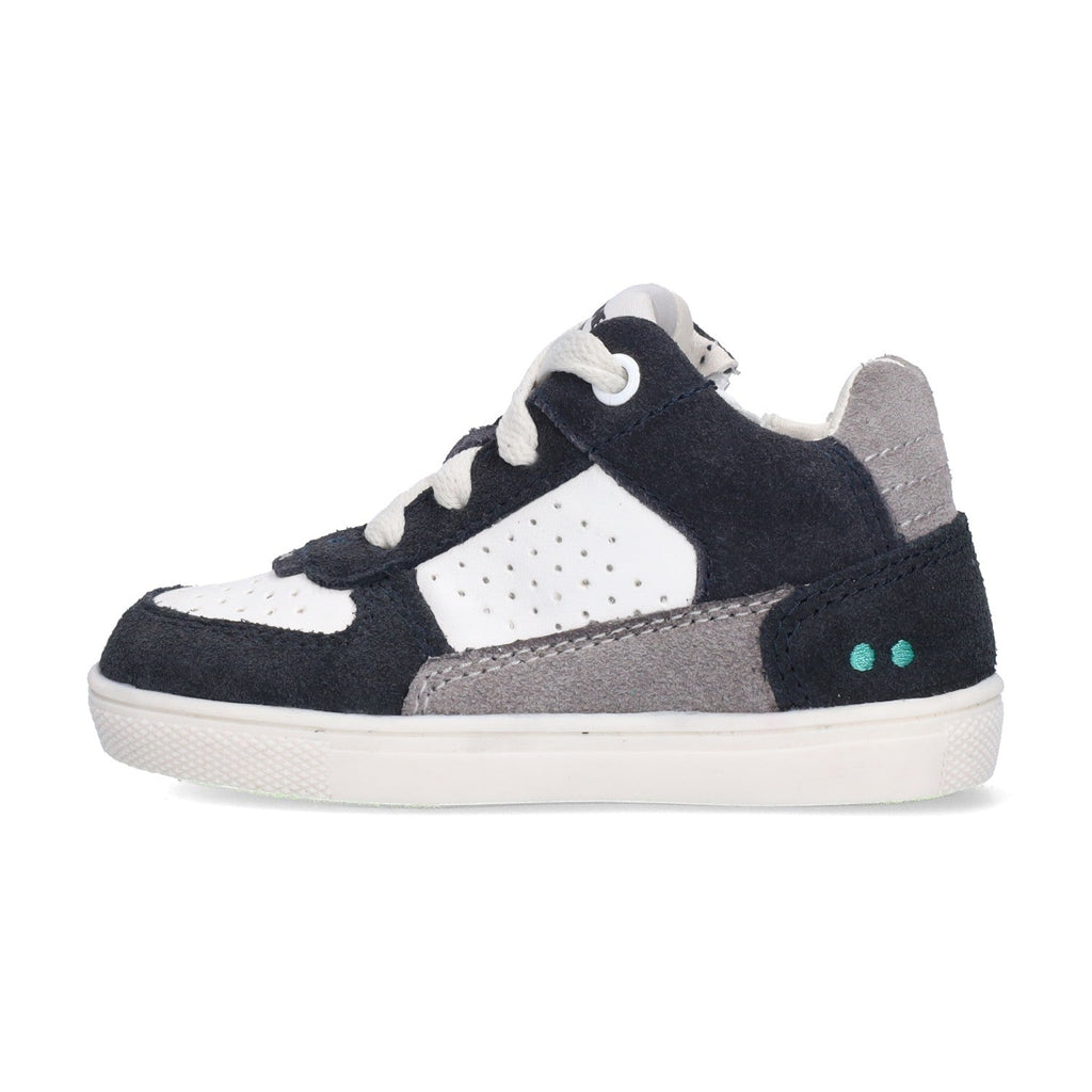 Loran Louw Lage Sneakers Jongens Blauw