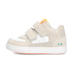 Loran Louw lage sneakers jongens grijs