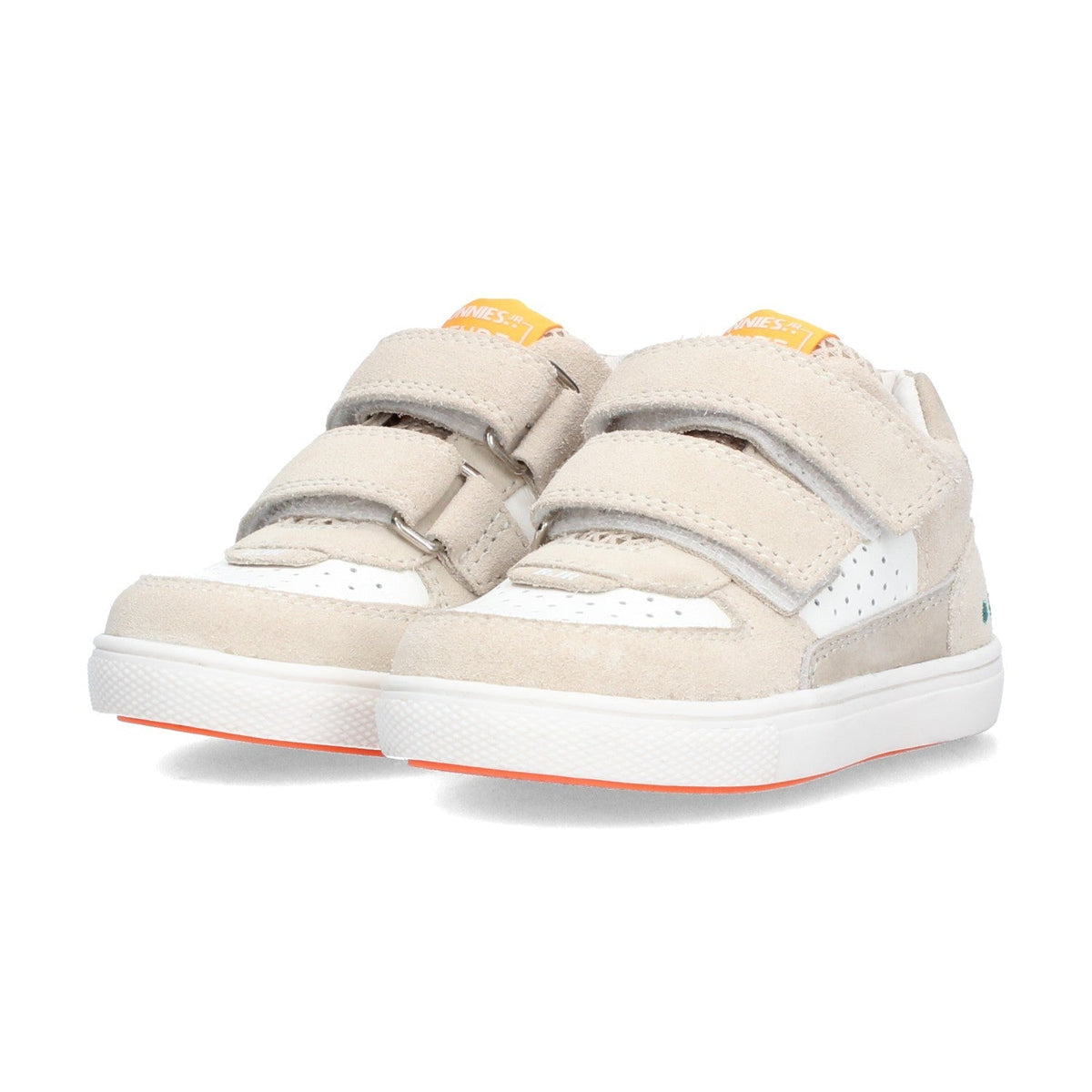Loran Louw lage sneakers jongens grijs