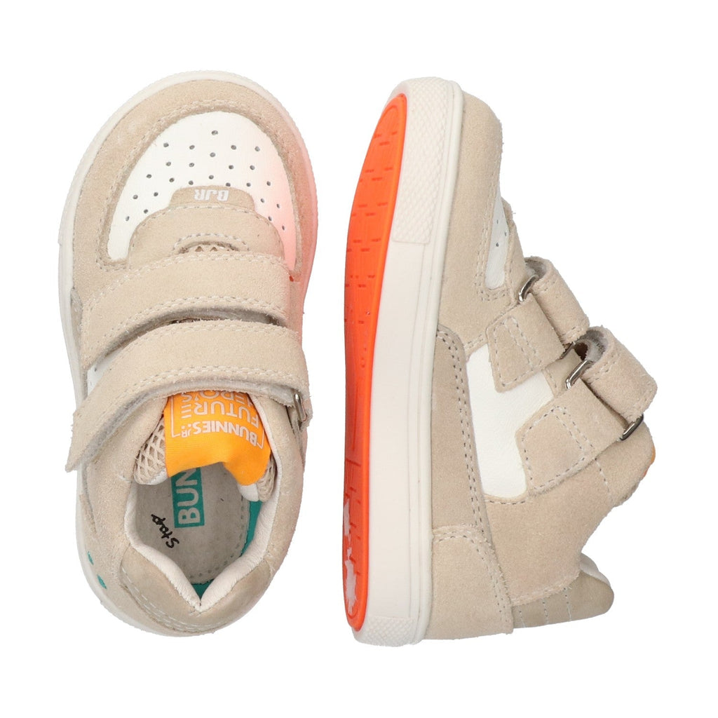 Loran Louw lage sneakers jongens grijs