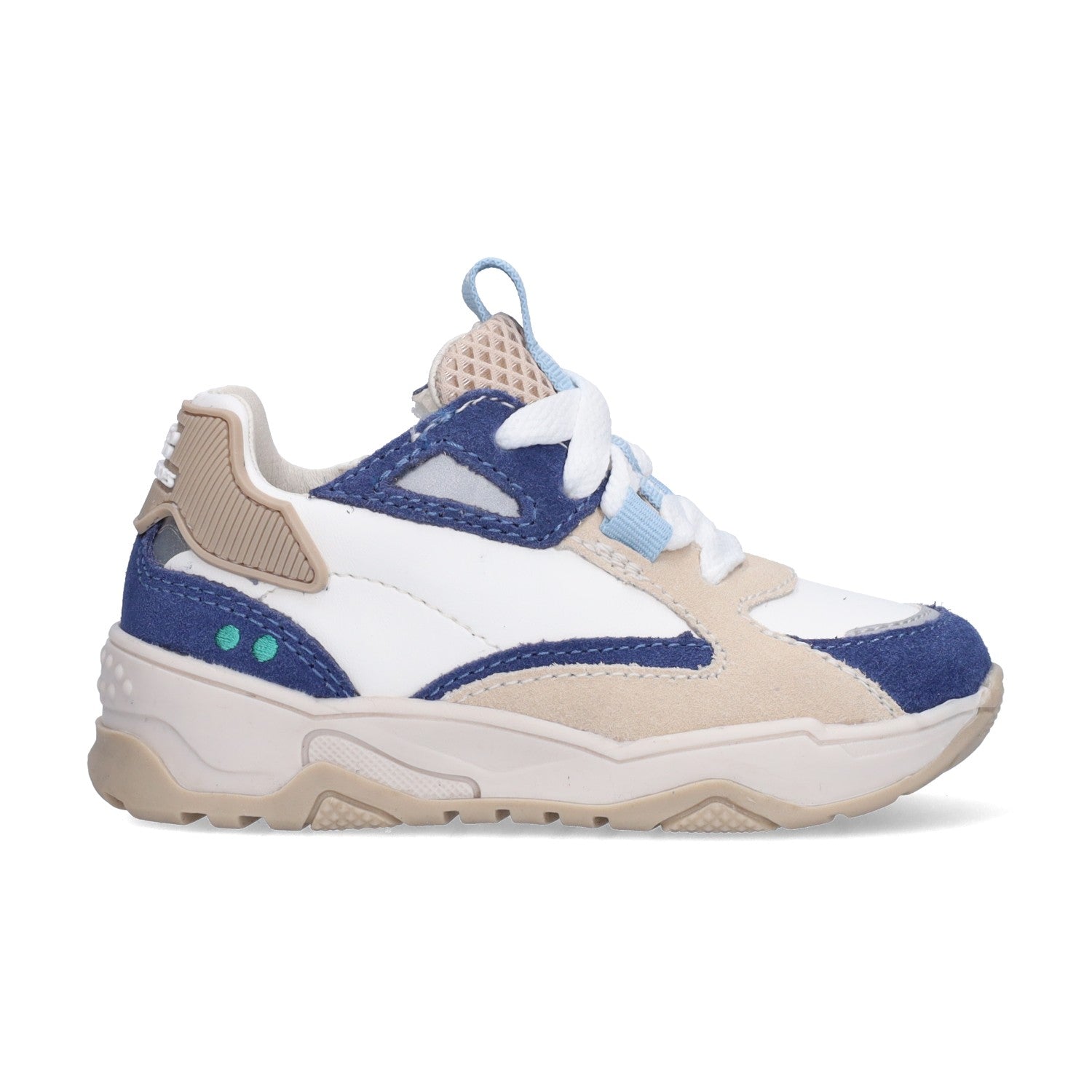 Cody Chunky Lage Sneakers Jongens Blauw